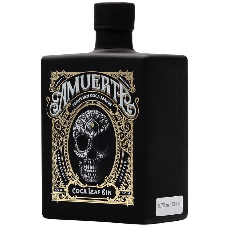 Amuerte Coca Leaf Gin Black Edition 0,7 L 43% vol Amuerte Coca Leaf Gin Black Edition 0,7 L 43% vol