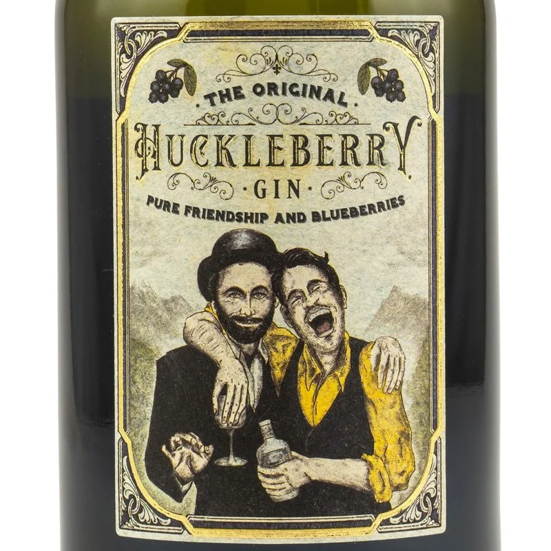 Huckleberry Gin 0,5 L 44 % vol Huckleberry Gin 0,5 L 44 % vol