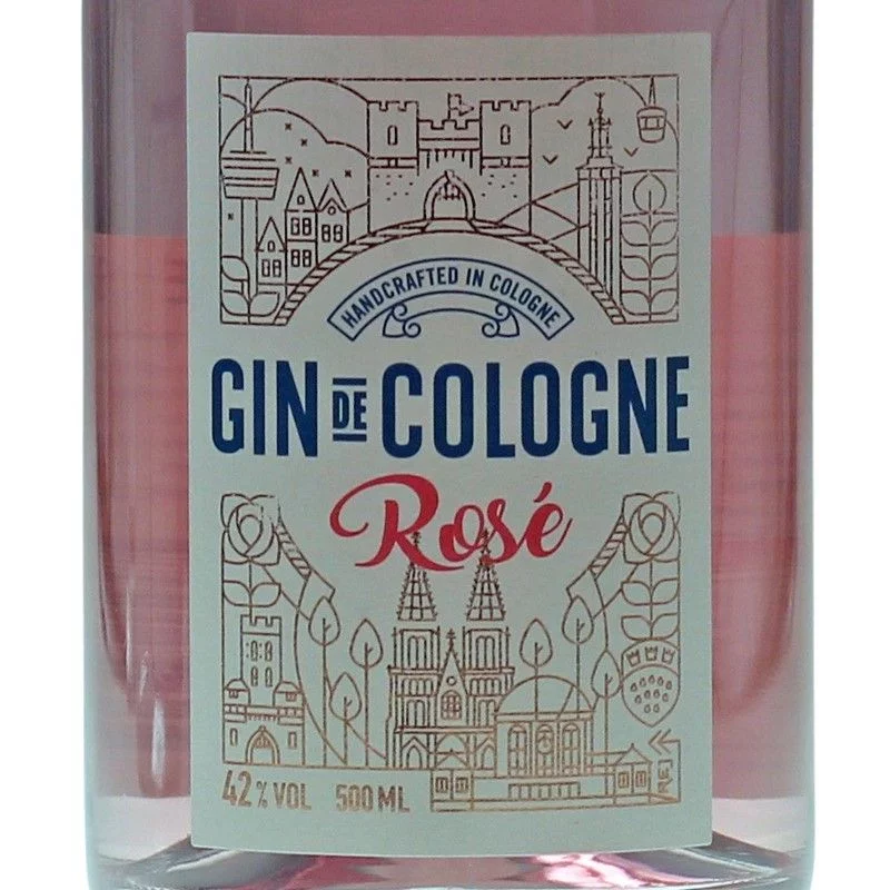 Gin de Cologne Rose 0,5 L 42% vol