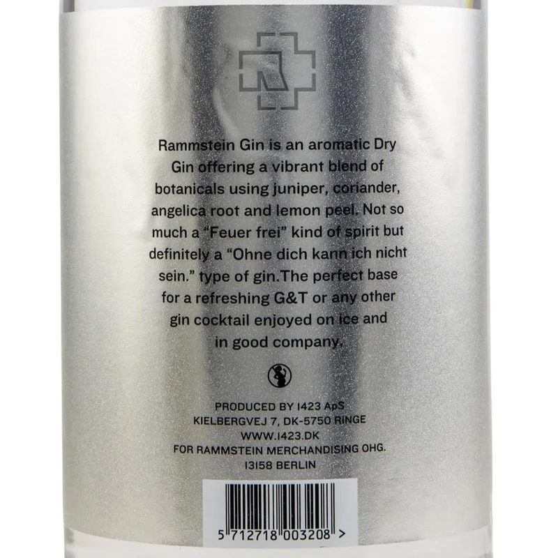 Rammstein Gin 0,7 L 40% vol Rammstein Gin 0,7 L 40% vol