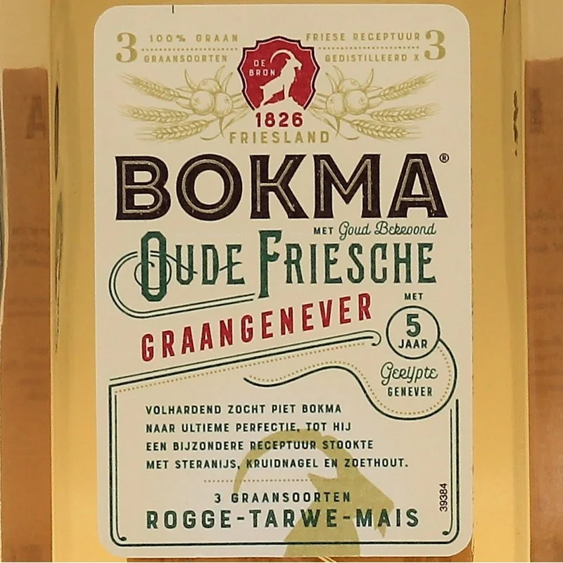 Oude Bokma Genever 0,7 L 38%vol