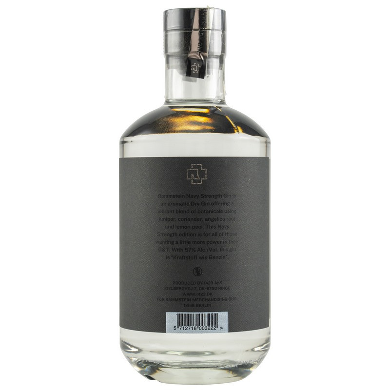 Rammstein Navy Strength Gin 0,5 L 57% vol Rammstein Navy Strength Gin 0,5 L 57% vol