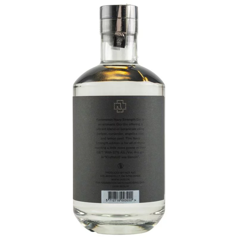 Rammstein Navy Strength Gin 0,5 L 57% vol