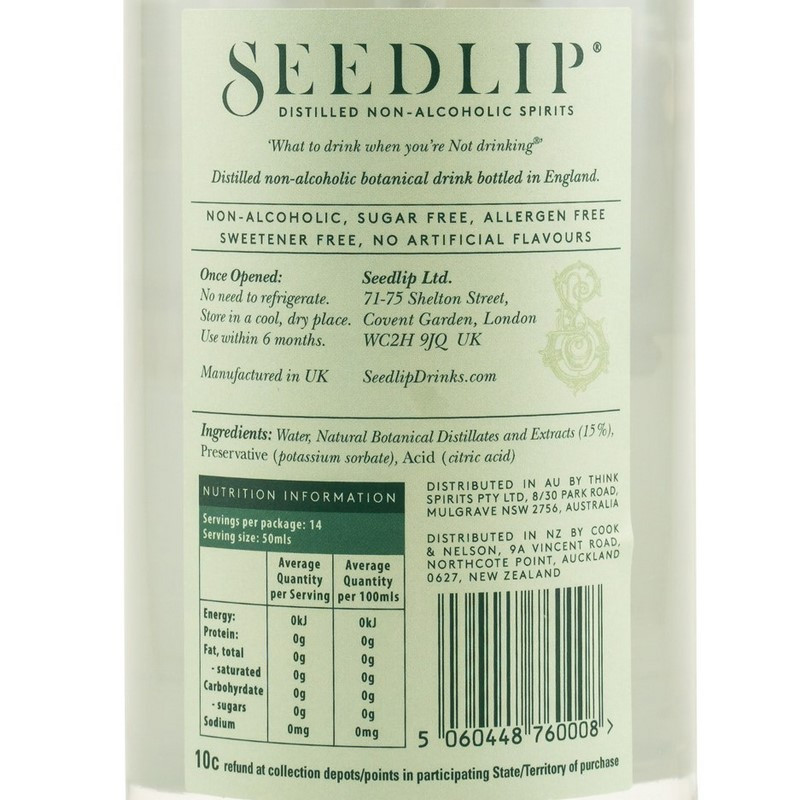 Seedlip Spice 94 0,7 L Seedlip Spice 94 0,7 L