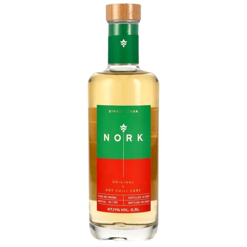 Nork Original X Hot Chili Cask 0,5 L 47,11% vol Nork Original X Hot Chili Cask 0,5 L 47,11% vol