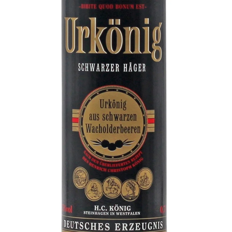 Urkönig Schwarzer Häger 0,7 L 35% vol Urkönig Schwarzer Häger 0,7 L 35% vol