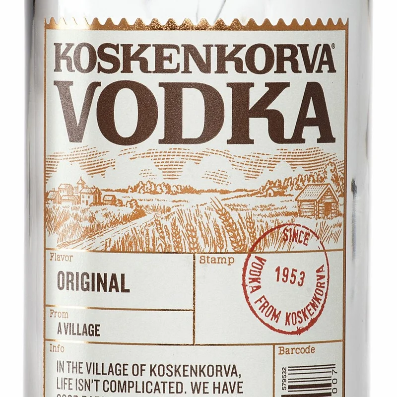 Koskenkorva Vodka aus Finnland 0,7 L 40% vol Koskenkorva Vodka aus Finnland 0,7 L 40% vol