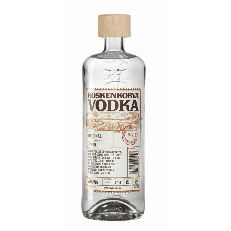Koskenkorva Vodka aus Finnland 0,7 L 40% vol