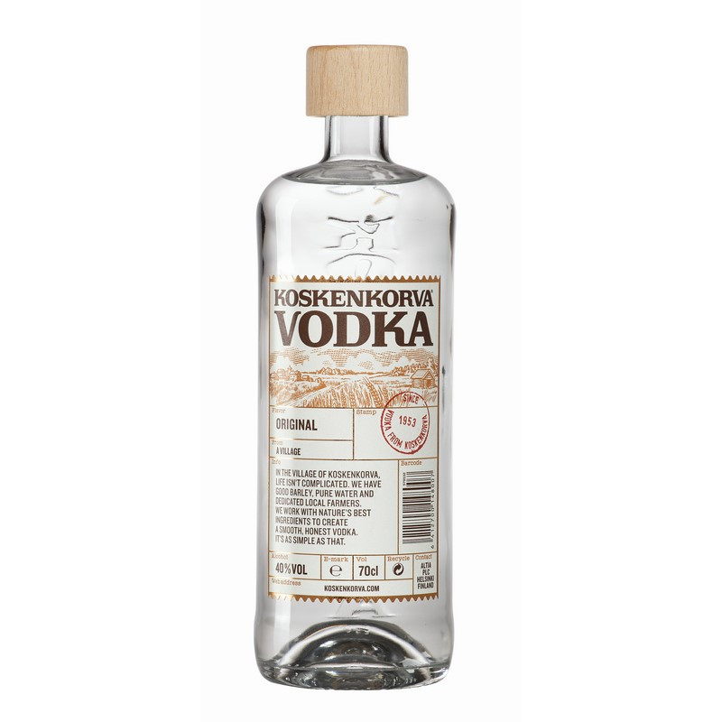 Koskenkorva Vodka aus Finnland 0,7 L 40% vol Koskenkorva Vodka aus Finnland 0,7 L 40% vol