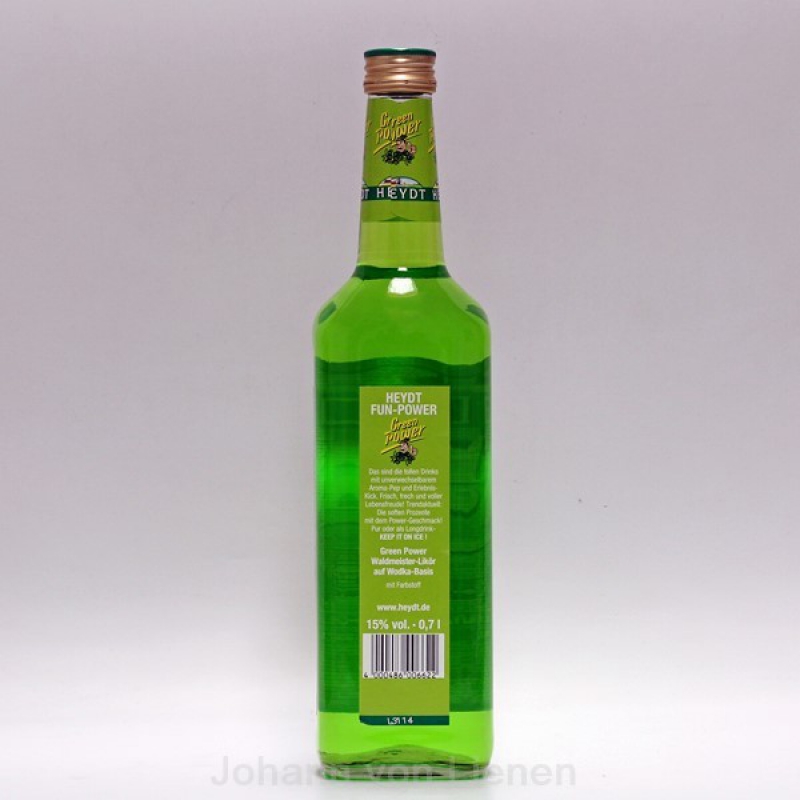 Heydt Green Power 0,7 L 15%vol Heydt Green Power 0,7 L 15%vol