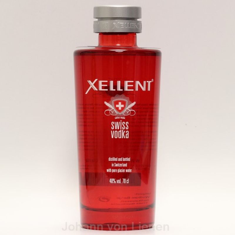 Xellent Swiss Vodka 0,7 L 40%vol Xellent Swiss Vodka 0,7 L 40%vol