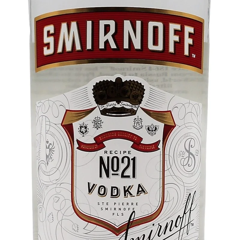 Smirnoff Vodka Red Label 1 L 37,5% vol Smirnoff Vodka Red Label 1 L 37,5% vol