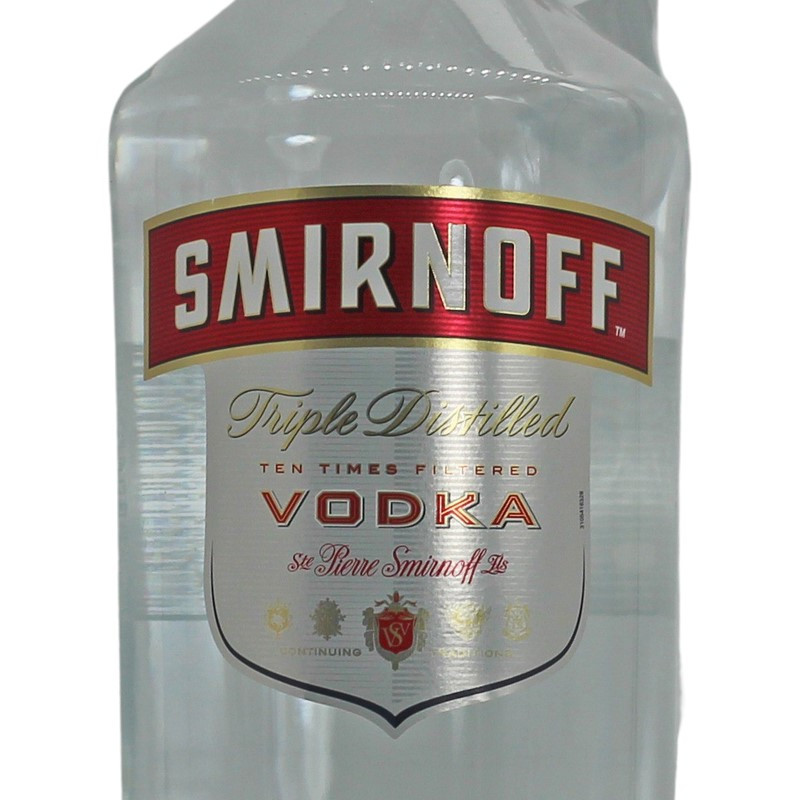 Smirnoff Red Label 3 Liter mit Pumpe 37,5% vol
