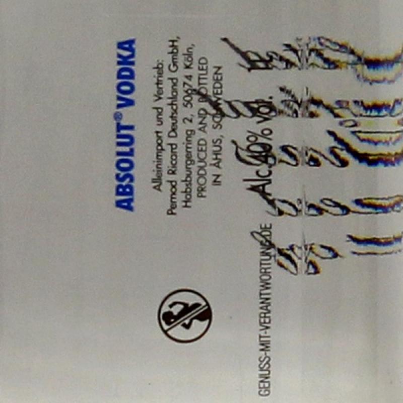 Absolut Vodka 1 L 40%vol Absolut Vodka 1 L 40%vol