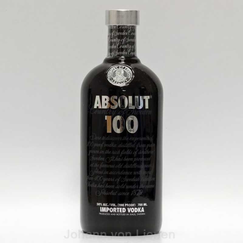 Absolut 100 Vodka 0,7 L 50%vol Absolut 100 Vodka 0,7 L 50%vol