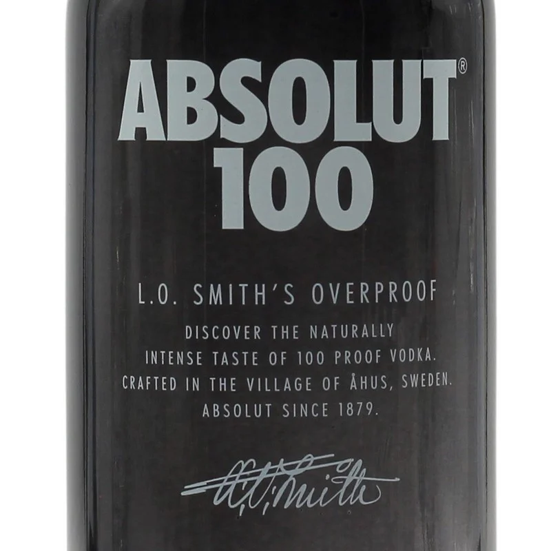 Absolut 100 Vodka 0,7 L 50% vol