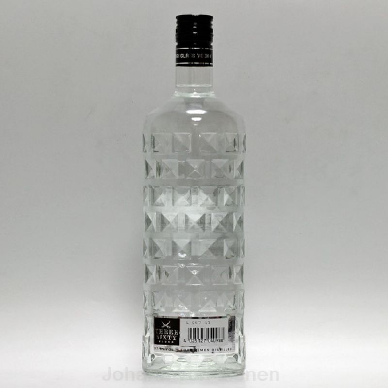 Three Sixty Vodka 1 L 37,5%vol Three Sixty Vodka 1 L 37,5%vol