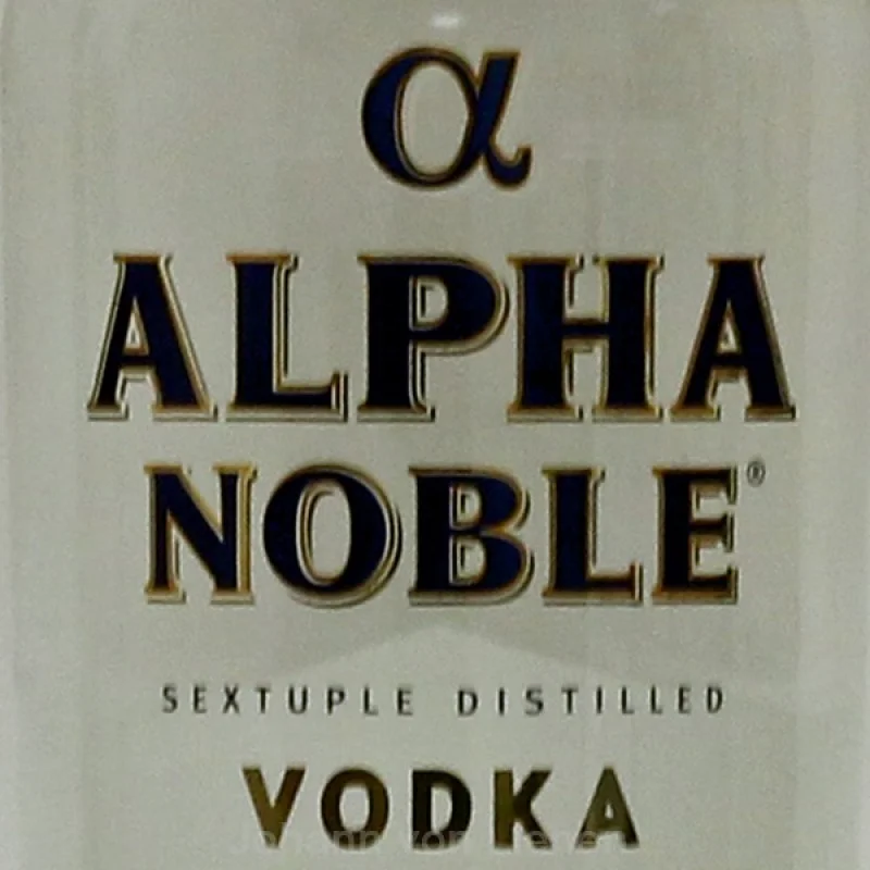 Alpha Noble Vodka 0,7 Ltr. 40%vol Alpha Noble Vodka 0,7 Ltr. 40%vol