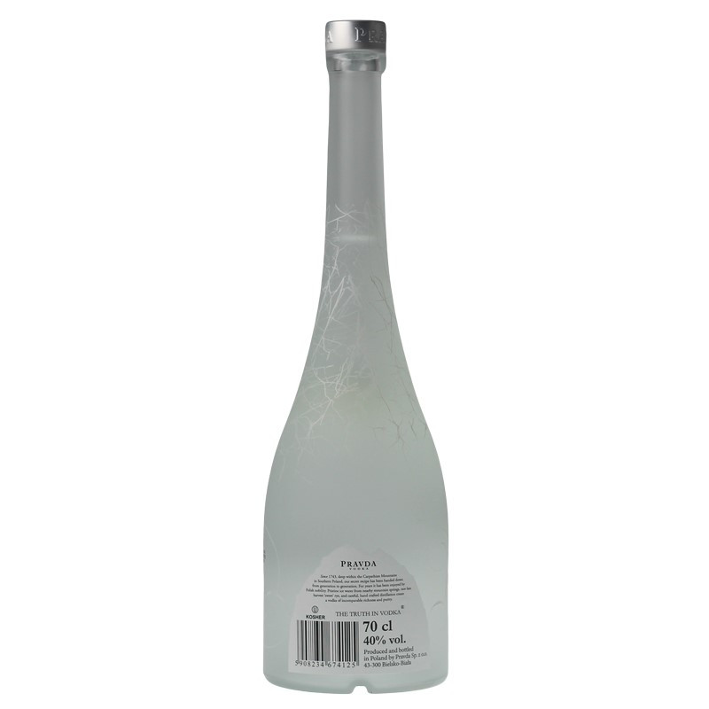 Pravda Vodka aus Polen 0,7 L 40% vol Pravda Vodka aus Polen 0,7 L 40% vol