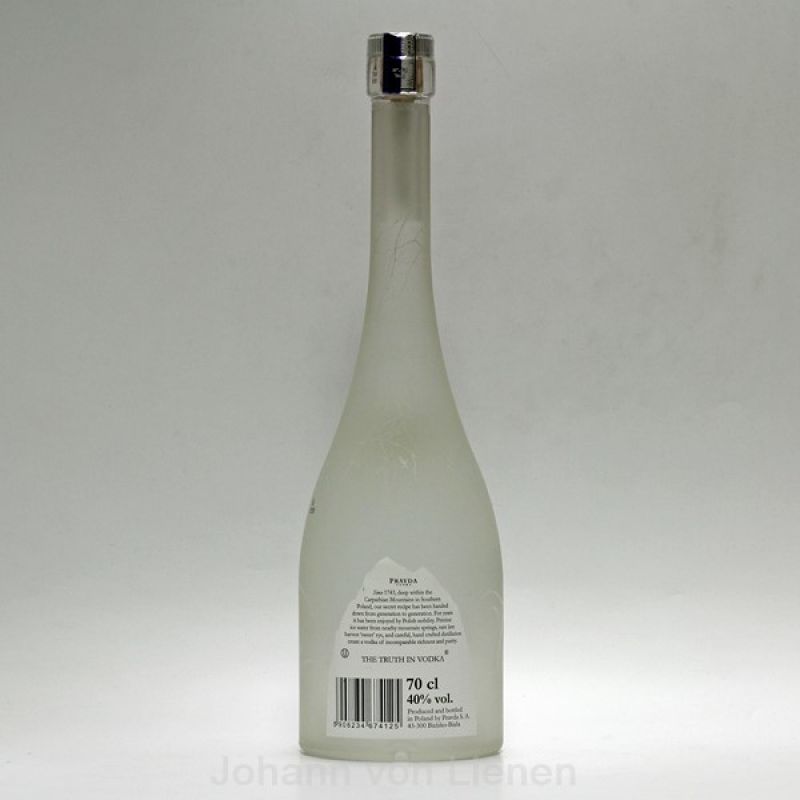 Pravda Vodka aus Polen 0,7 L 40%vol Pravda Vodka aus Polen 0,7 L 40%vol