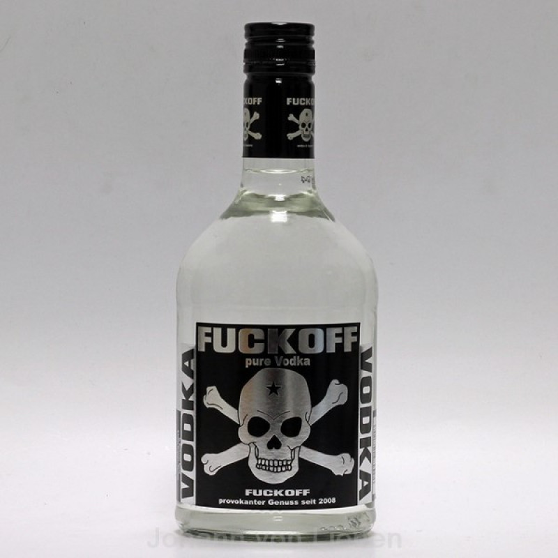 Fuckoff Pure Vodka 0,7 L 40%vol Fuckoff Pure Vodka 0,7 L 40%vol