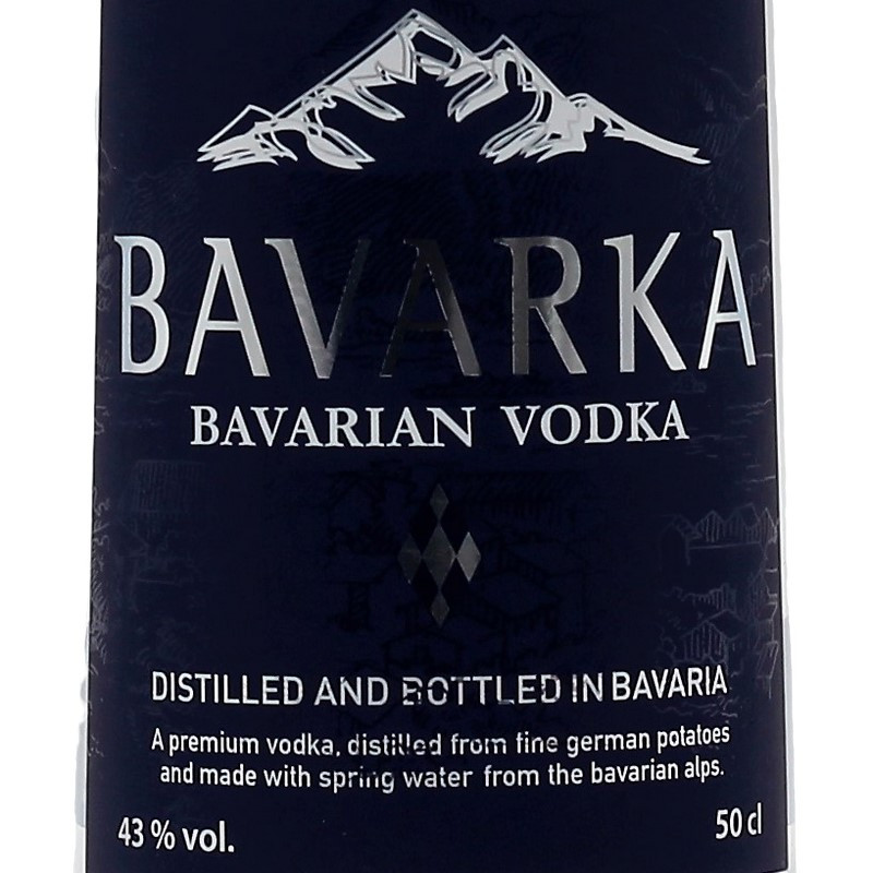 Bavarka Bavarian Vodka 0,5 L 43%vol Bavarka Bavarian Vodka 0,5 L 43%vol