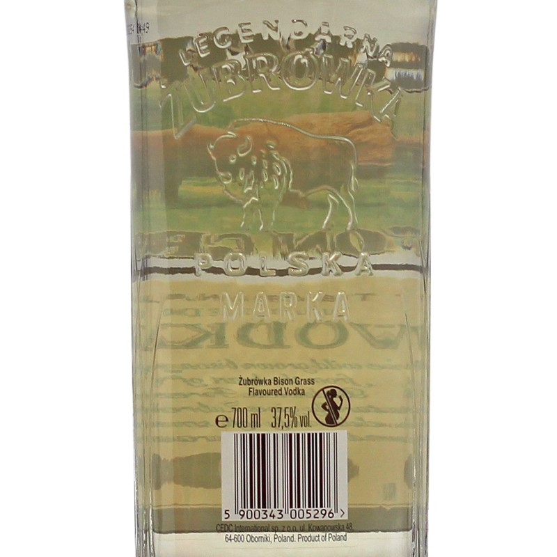 Zubrowka Bison Grass Vodka 0,7 L 37,5% vol