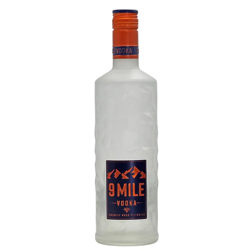 9 Mile Vodka LED beleuchtet 0,7 L 37,5% vol