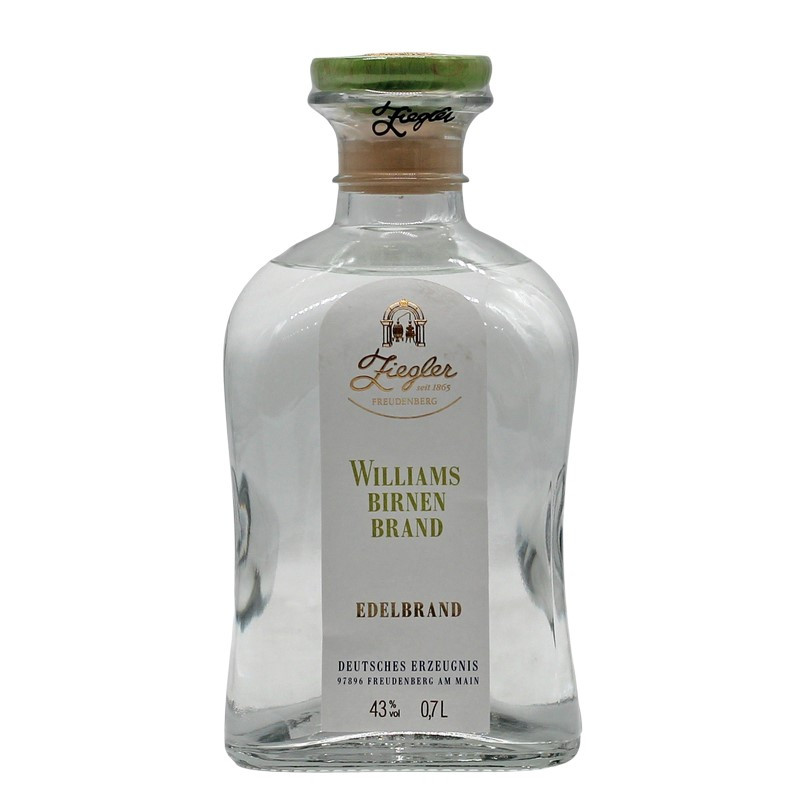 Ziegler Williams Birnen Brand 0,7 L 43%vol Ziegler Williams Birnen Brand 0,7 L 43%vol