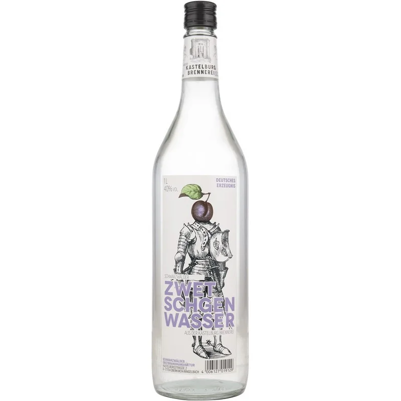 Kastelburg Brennerei Zwetschgenwasser 1 L 40%vol Kastelburg Brennerei Zwetschgenwasser 1 L 40%vol
