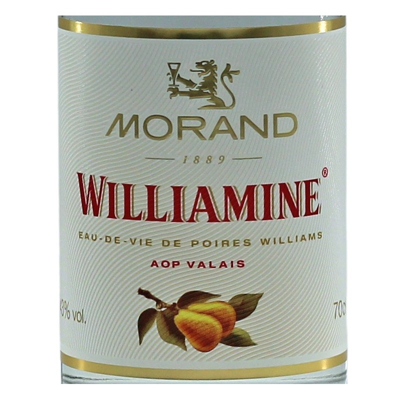 Morand Williamine Birnenbrand 0,7 L 43% vol Morand Williamine Birnenbrand 0,7 L 43% vol