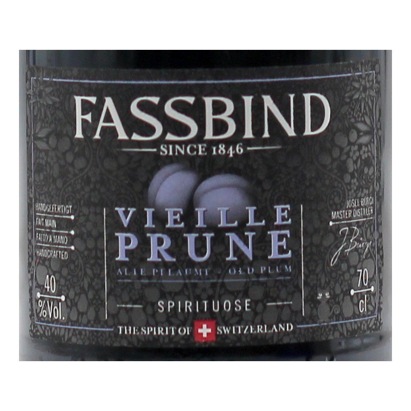 Fassbind Vieille Prune 0,7 L 40% vol Fassbind Vieille Prune 0,7 L 40% vol