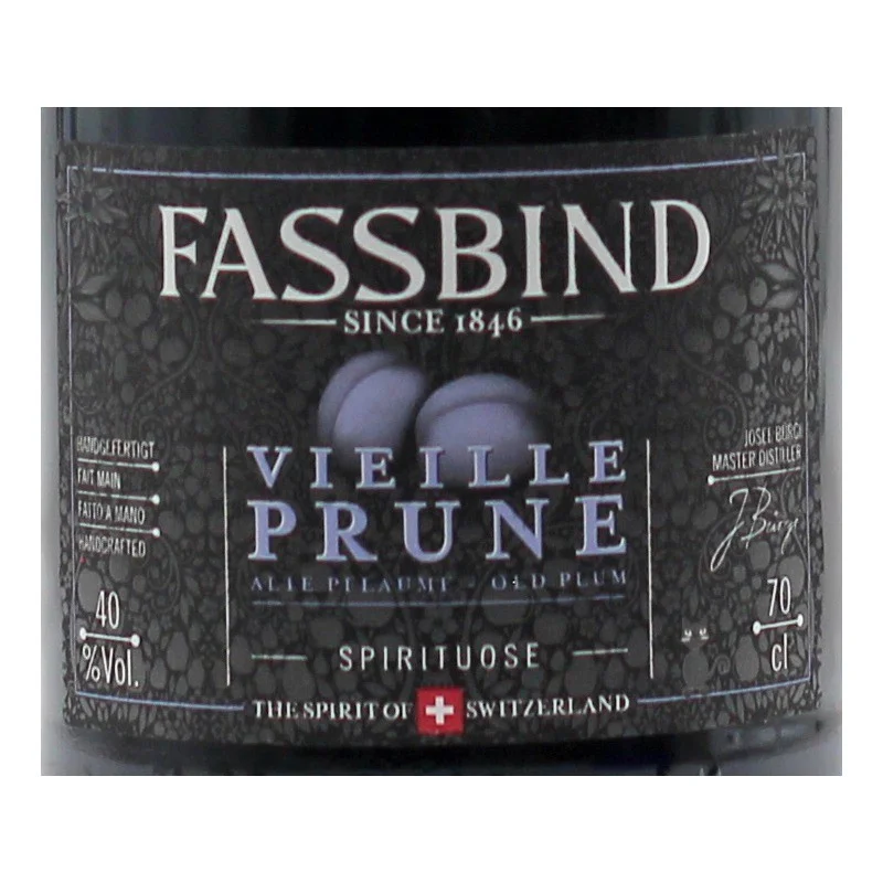 Fassbind Vieille Prune 0,7 L 40% vol