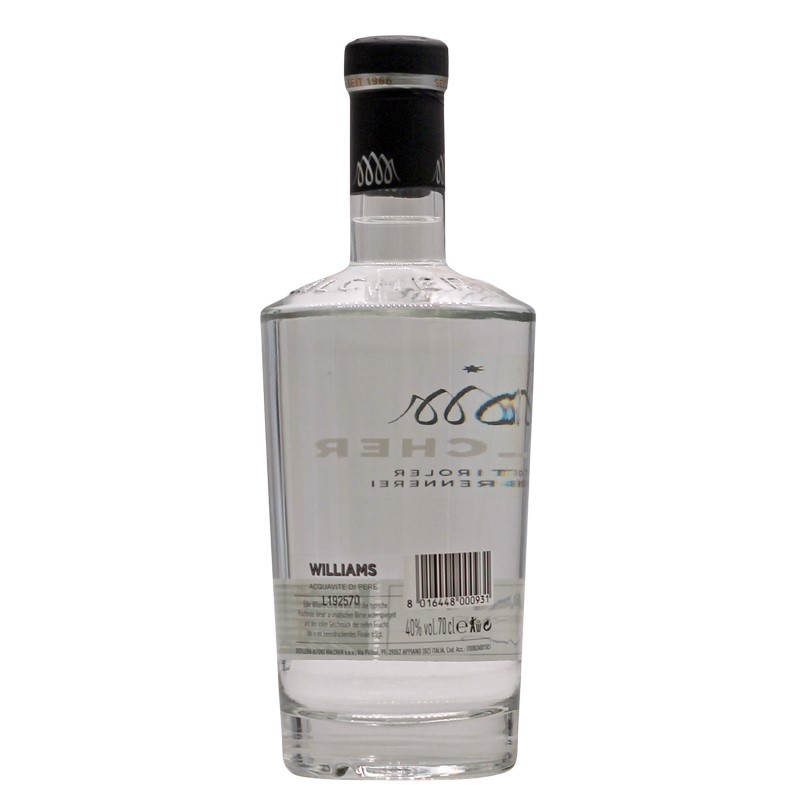 Walcher Williams Christbirne Edelbrand 0,7 L 40% vol Walcher Williams Christbirne Edelbrand 0,7 L 40% vol