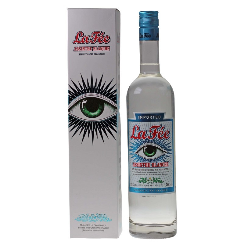 La Fee Absinthe Blanche 0,7 L 53 % vol La Fee Absinthe Blanche 0,7 L 53 % vol