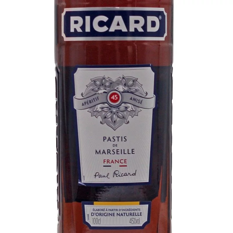 Ricard Pastis de Marseille 1 Liter 45% vol