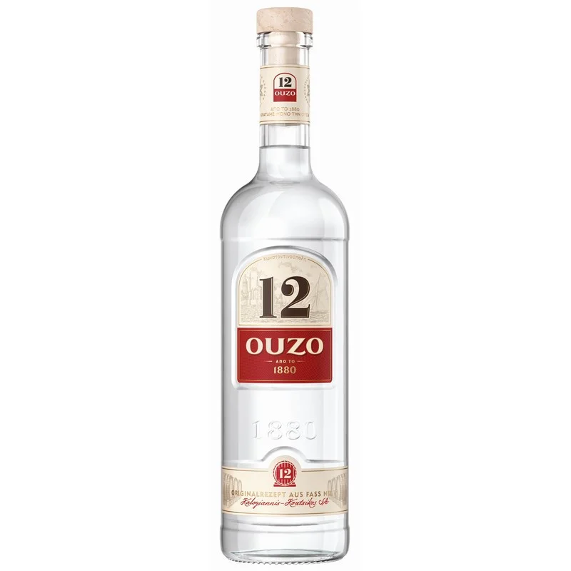 Ouzo 12 0,7 L 38% vol Ouzo 12 0,7 L 38% vol