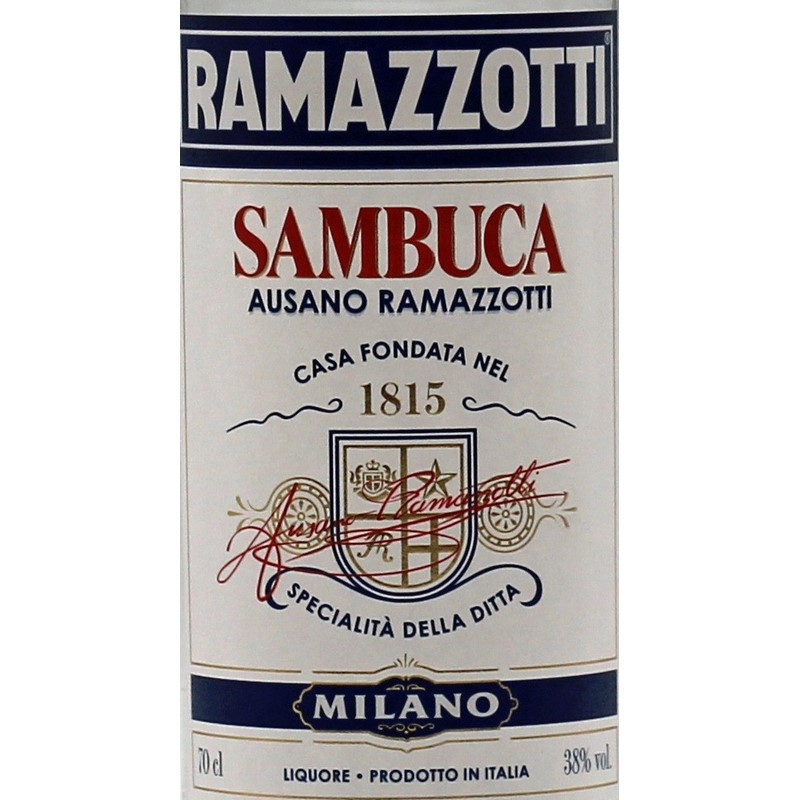 Ramazzotti Sambuca 0,7 L 38% vol Ramazzotti Sambuca 0,7 L 38% vol
