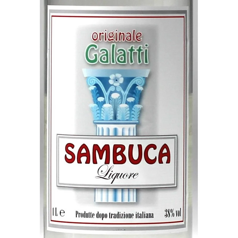 Galatti Sambuca Anislikör 1 L 38% vol Galatti Sambuca Anislikör 1 L 38% vol