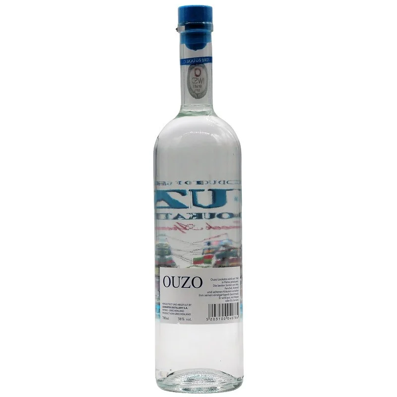 Loukatos Ouzo 0,7 L 38% vol Loukatos Ouzo 0,7 L 38% vol