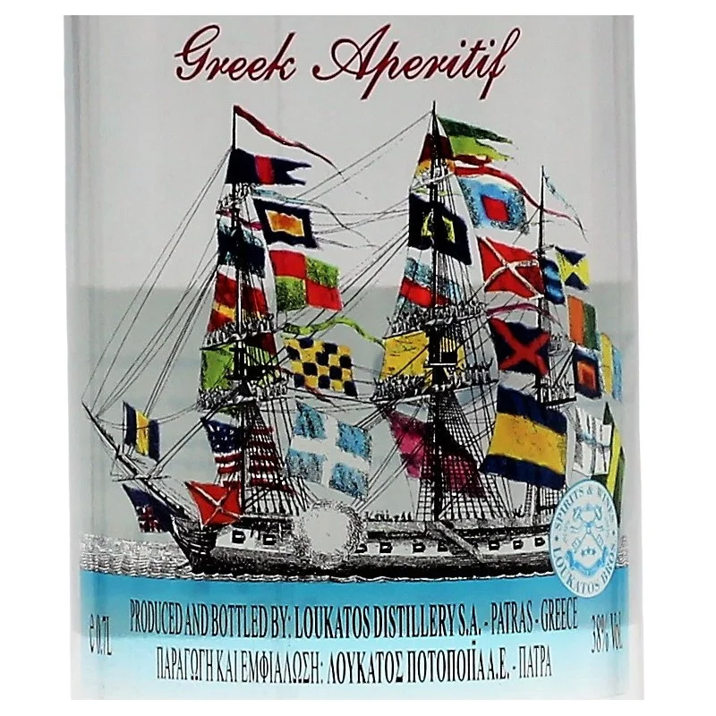 Loukatos Ouzo 0,7 L 38% vol Loukatos Ouzo 0,7 L 38% vol