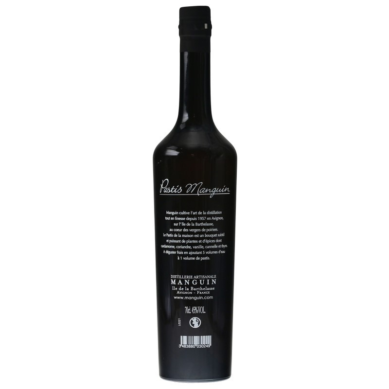 Manguin Pastis 0,7 L 45% vol Manguin Pastis 0,7 L 45% vol