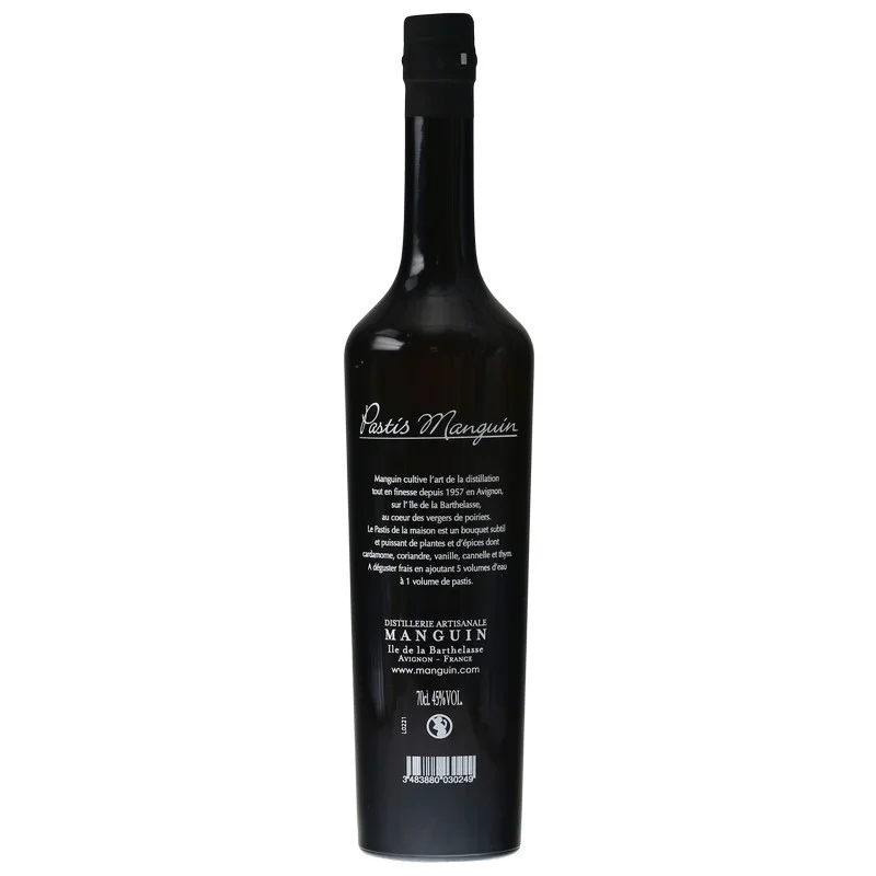 Manguin Pastis 0,7 L 45% vol Manguin Pastis 0,7 L 45% vol