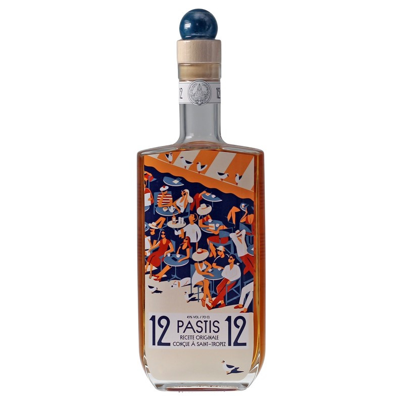 12/12 Pastis de Saint Tropez 0,7 L 45% vol 12/12 Pastis de Saint Tropez 0,7 L 45% vol
