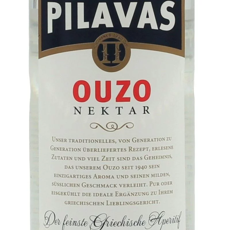 Pilavas Ouzo Nektar 0,7 L 38% vol