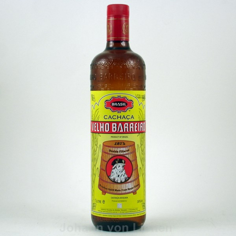 Velho Barreiro Silver Cachaca 1 L 39 %vol Velho Barreiro Silver Cachaca 1 L 39 %vol