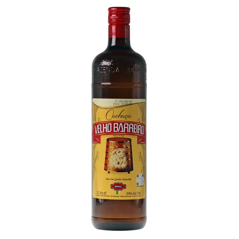 Velho Barreiro Silver Cachaca 1 L 39 %vol Velho Barreiro Silver Cachaca 1 L 39 %vol