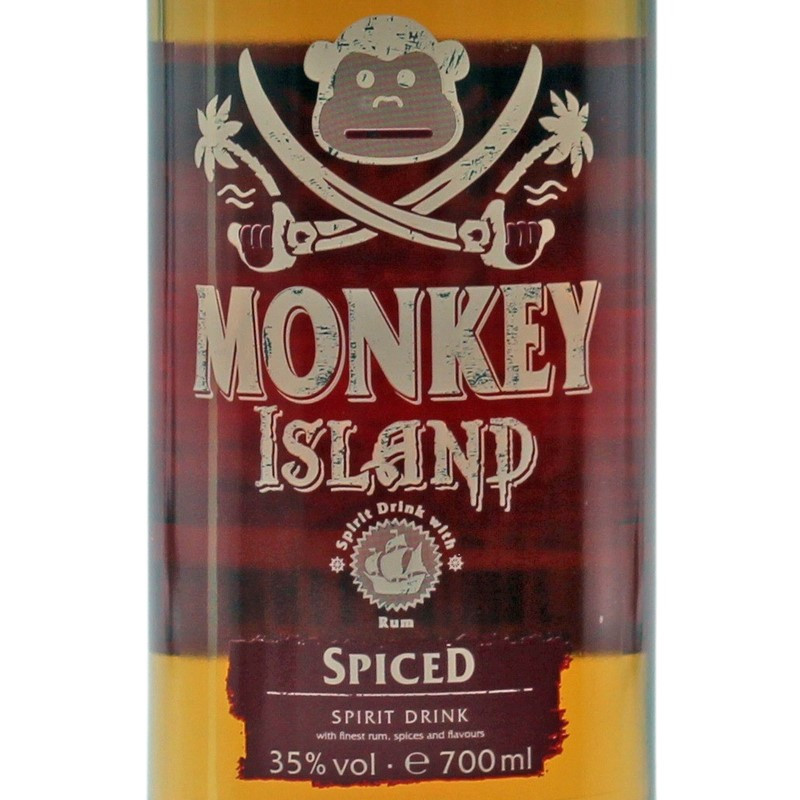 Monkey Island Spiced Rum 0,7 L 35%vol Monkey Island Spiced Rum 0,7 L 35%vol