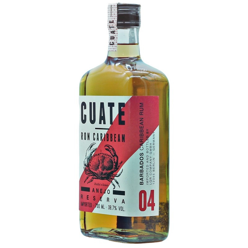 Ron Cuate 04 Anejo Reserva Rum 0,7 L 38,7%vol Ron Cuate 04 Anejo Reserva Rum 0,7 L 38,7%vol