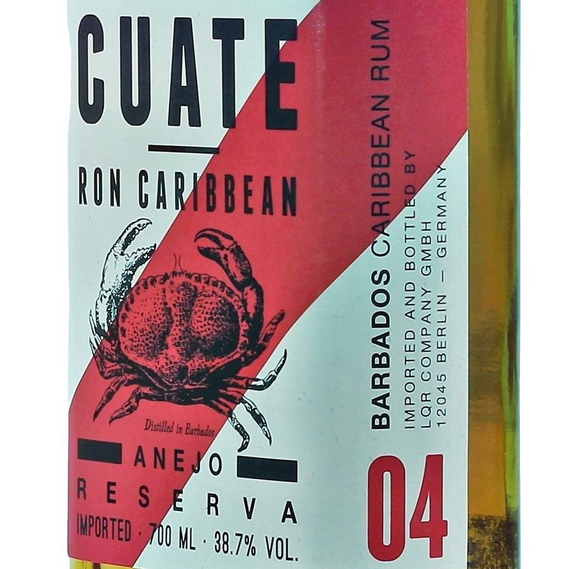 Ron Cuate 04 Anejo Reserva Rum 0,7 L 38,7%vol Ron Cuate 04 Anejo Reserva Rum 0,7 L 38,7%vol
